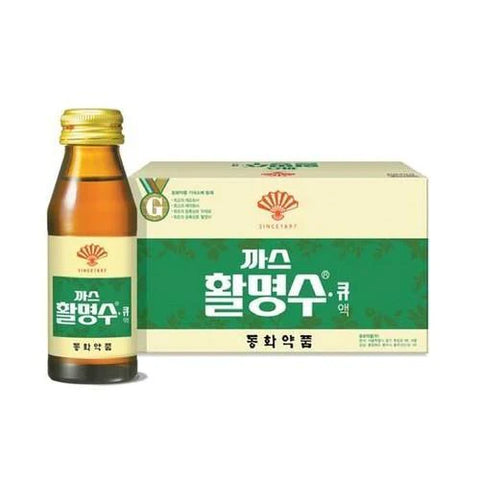 [DOHWA] Hwal Myung Su Carbonated Herbs Drink • 까스 활명수 75ML x 10's