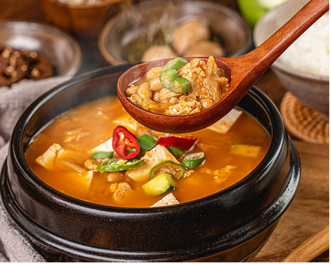 [KYori] Tofu Cheonggukjang Stew • 두부 청국장찌개 500g