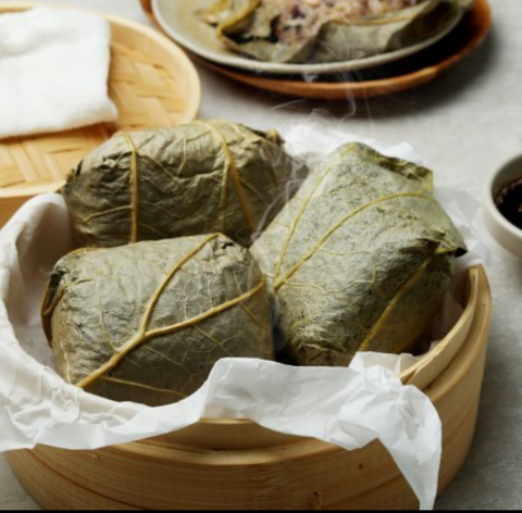 ✅[YUNNAN DIMSUM] Handmade lotus leaf rice • 수제 연잎밥 2's