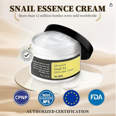 [COSRX] Advanced Snail 92 All In One Cream • 어드밴스드 스네일 92 올인원 크림 100g