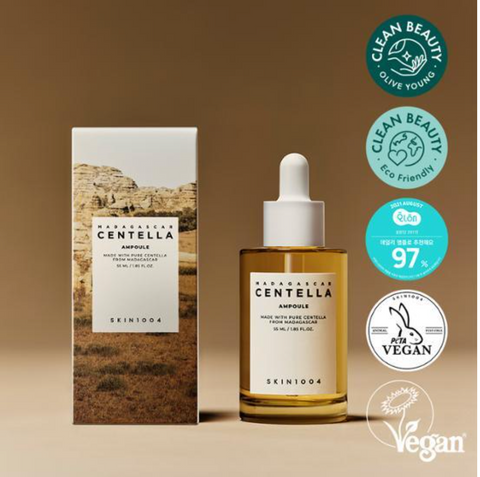 [SKIN 1004] Madagascar Centella Ampoule  • 스킨1004 마다가스카르 센텔라 앰플 55ml