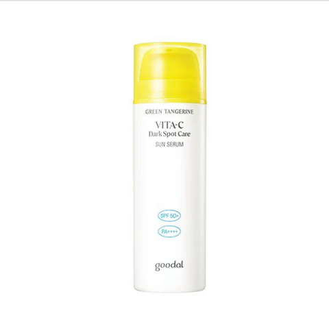 [GOODAL] Green Tangerine Vita-C Dark Spot Sun Care Serum SPF50+ PA++++ • 다크 스팟 케어 썬 세럼 50ml