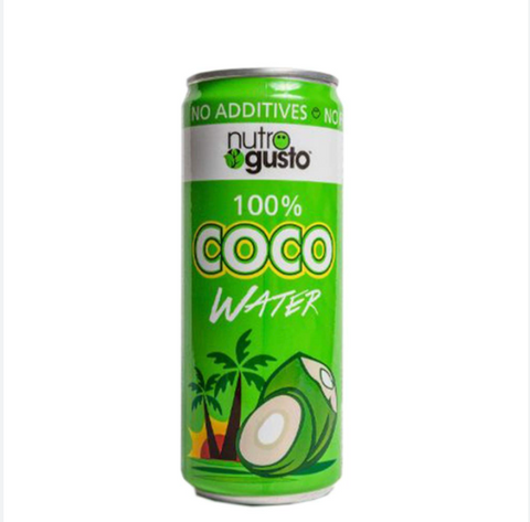 [Nutro Gusto] 100% COCO Water • 100% 코코넛 워터 490ml x 6's