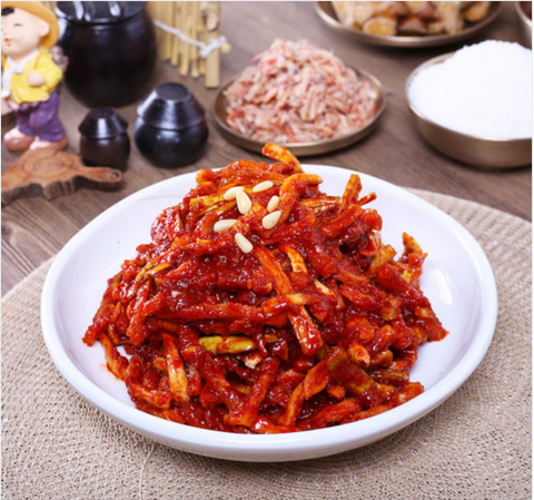 [Palgong Kimchi] Seasoned Dried Radish Kimchi 350g