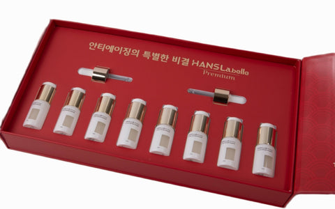 💥 HANSLabelle l Premium SC Anti-Wrinkle Ampoule • 한스라벨르 프리미엄 SC 안티-링클 앰플 ++ 조선미녀 한방 세럼 키트 증정