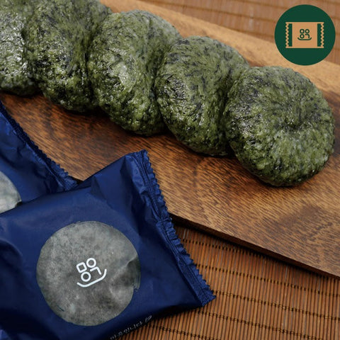 [Maeumiga] Rice grain Mugwort rice cake • 밥알쑥떡  600g