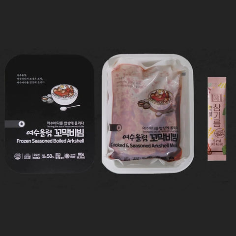 [Yeosu Saegomak] 꼬막 비빔 • Seasoned Boiled Arkshell 180g