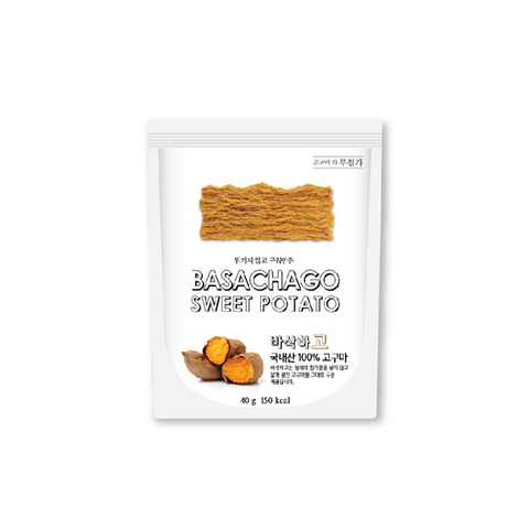 [BASACHAGO] Sweet Potato Chips • 바삭하고 40g