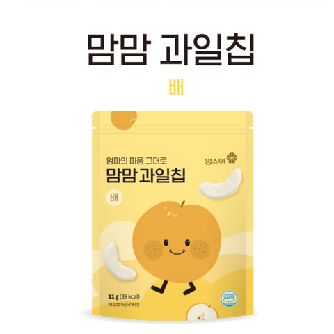 [MOMSMI] Fruit Pear Chips • 맘맘 과일 칩 배 11g