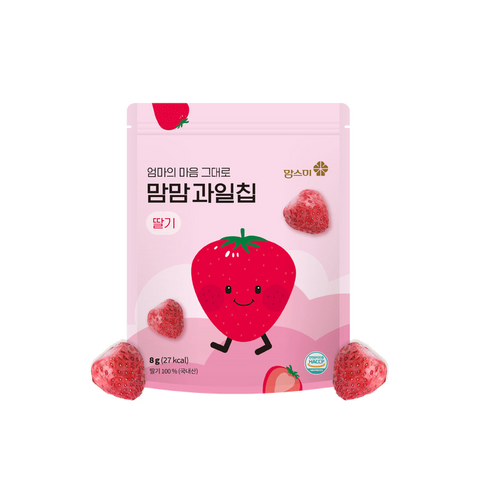 [Momsmi] MomMom Fruit Chip (Strawberry)