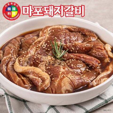 [Seoul Ttukbaegi] Mapo Pork Galbi • 마포돼지갈비 2LB