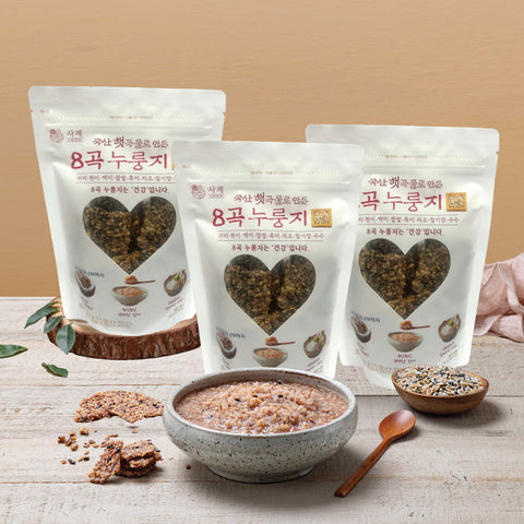 [4Natures] Crispy Browned & Whole Grains Nurungji • 8곡 누룽지 150g